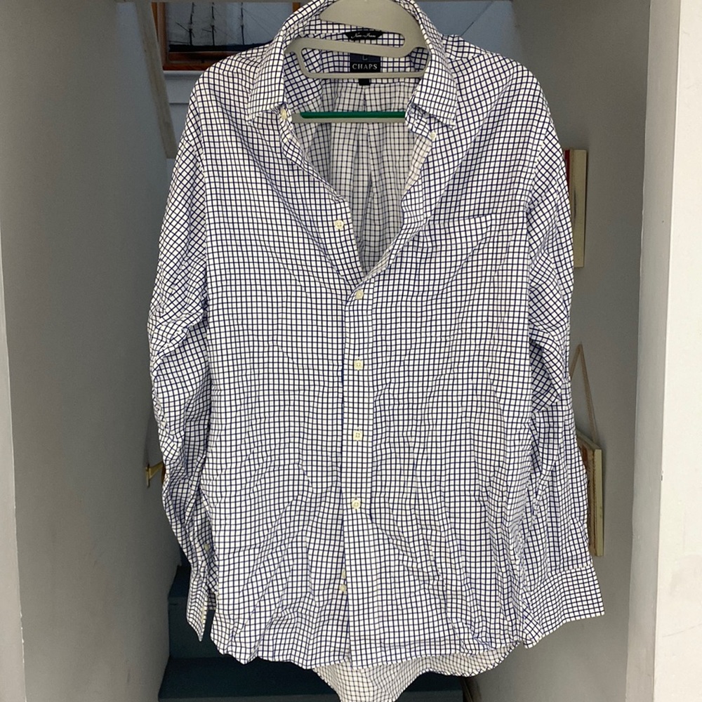 Chaps Classic Fit Long Sleeve Dress Shirt - 15.5 34/35
